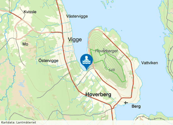 Storsjön, Balviken på kartan