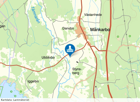 Ubblixbo på kartan