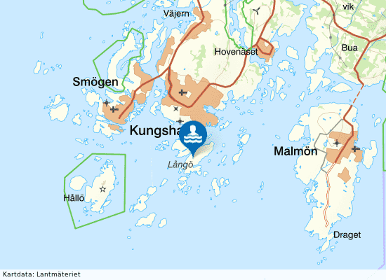 Tången, Kungshamn, på kartan