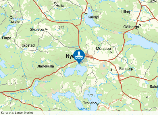 Karsnäsasjön, Nye på kartan