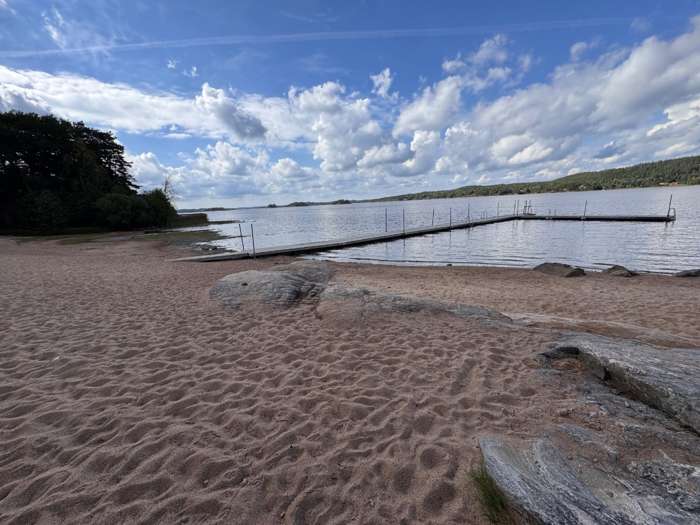 Badplats Mjörn, Lövekulle camping, Alingsås