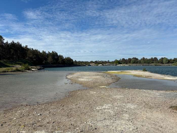 Badplats Follingbo Kalkbrott, Gotland