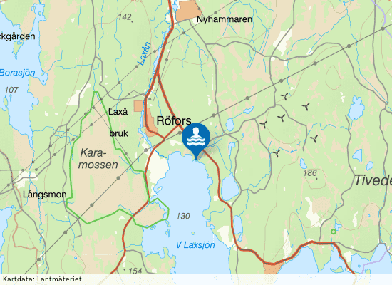 Kommunalbadet på kartan