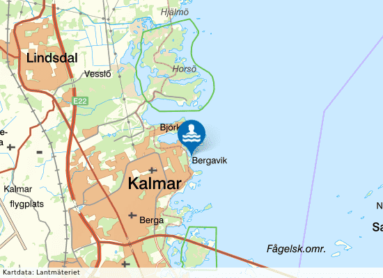 Koudden på kartan