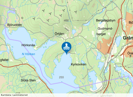 Kyrkviken på kartan