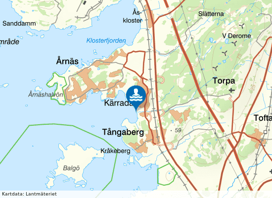 Kärradal södra 2 på kartan