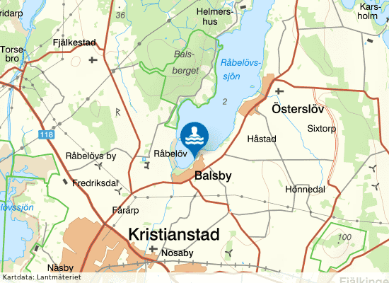 Balsby på kartan