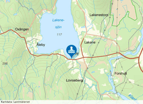 Lakenesjön, Sörby på kartan