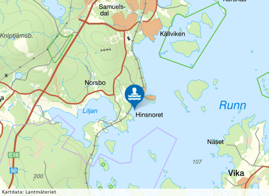 Liljans Herrgård Karlsvik på kartan