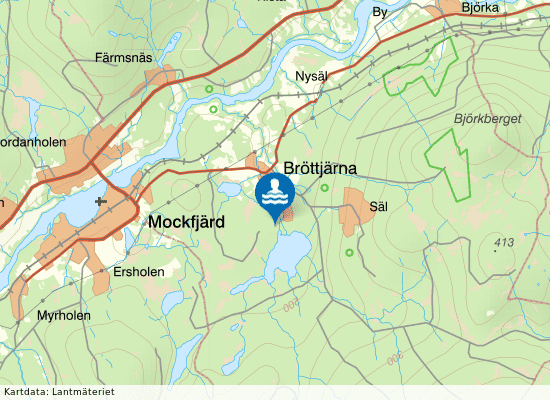 Lövsen på kartan