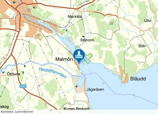 Malmön på kartan