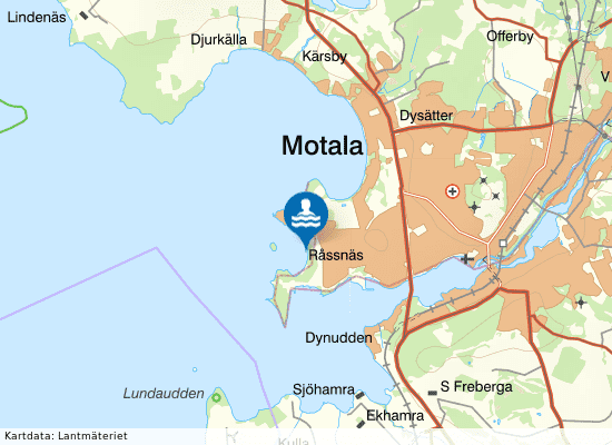 Motala, Pariserviken på kartan