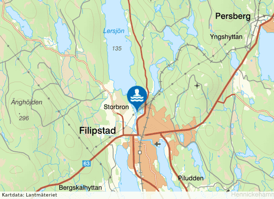 Munkeberg på kartan