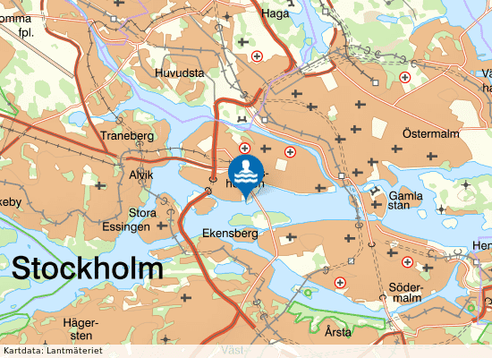 Mälaren, Smedsuddsbadet Ö på kartan