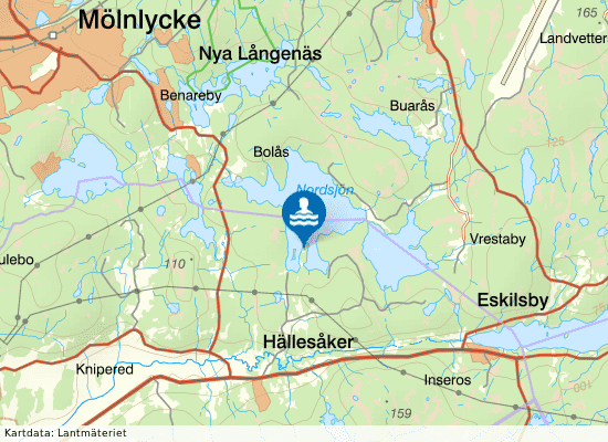 Nordsjön på kartan