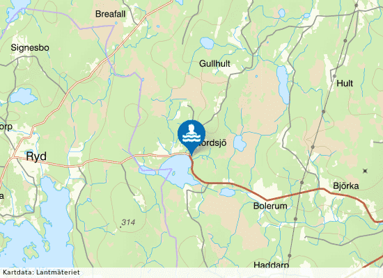 Nordsjön på kartan