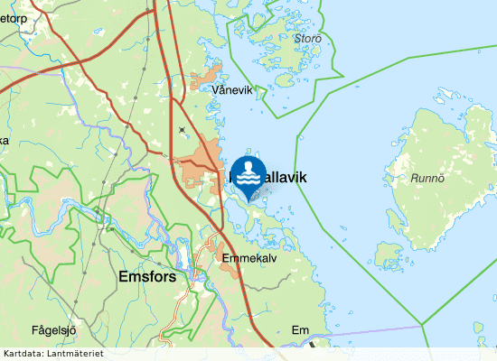 Nötö på kartan