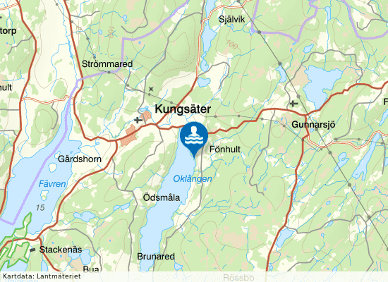 Oklången på kartan