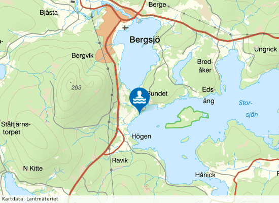 SGU Badet på kartan