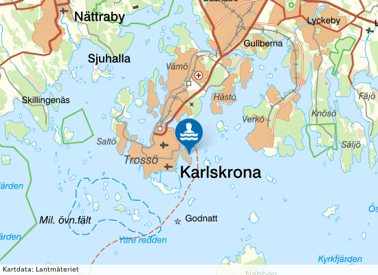 Stumholmen på kartan