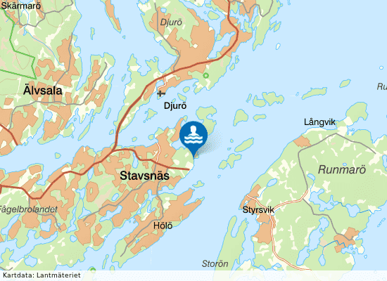 Susegårda på kartan