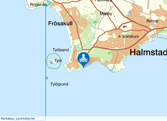 Svärjarehålan på kartan