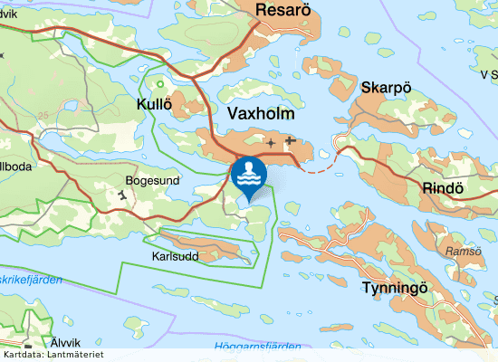 Tenöbadet på kartan