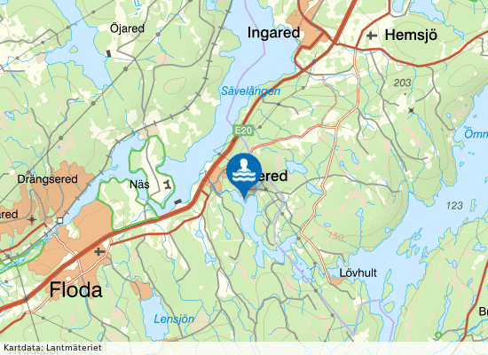 Torskabotten på kartan