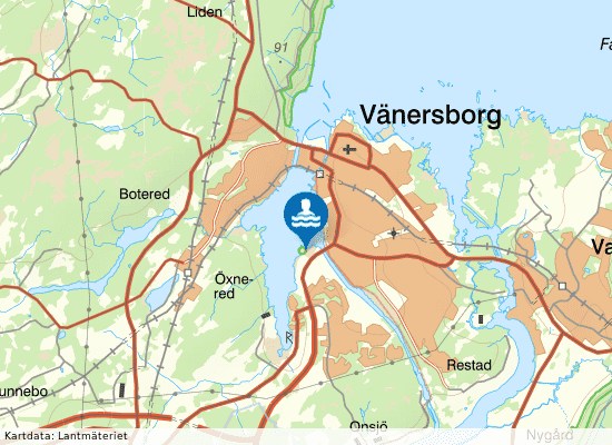 Vassbotten på kartan