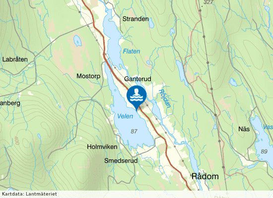 Velen, Pankland på kartan