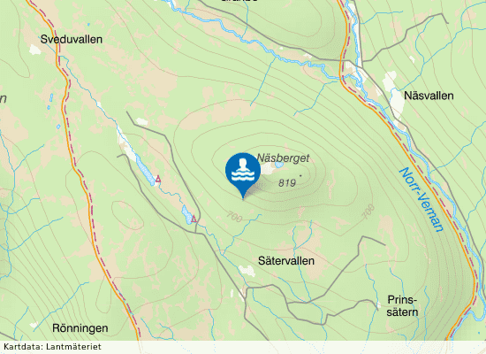 Vemdalscampen, vemdalen på kartan