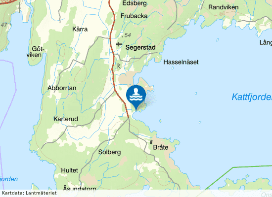 Vänern Torsviken på kartan