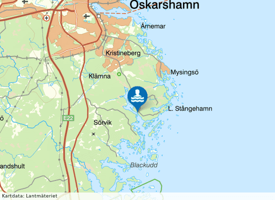 Åsvallesund på kartan