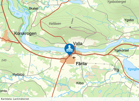 Actic Ljusdal - Färila Sim- och Sporthall på kartan