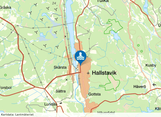 Badhus & Sporthall på kartan