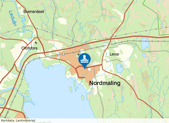 Hammarhallen på kartan