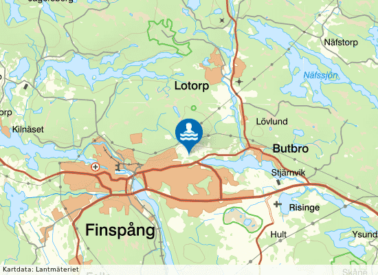 Actic Grosvad på kartan