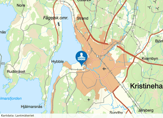 Sannabadet på kartan