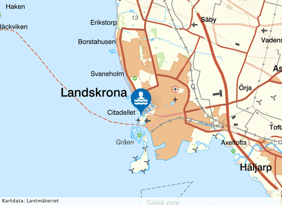 Halvmånen på kartan