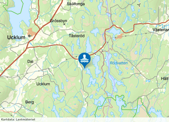 Gårdsjön på kartan