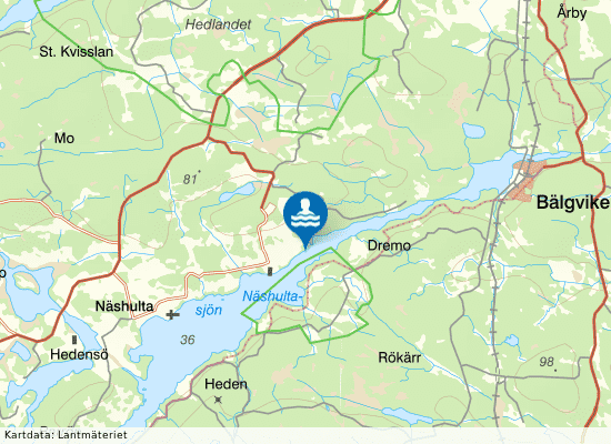 Österby på kartan