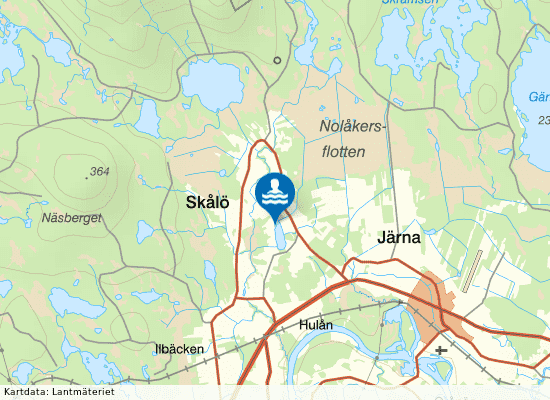 ArvsNilstjärn på kartan