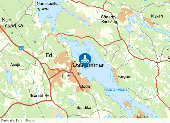 Krutudden på kartan