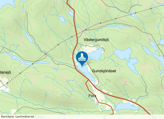 Forsbadet på kartan