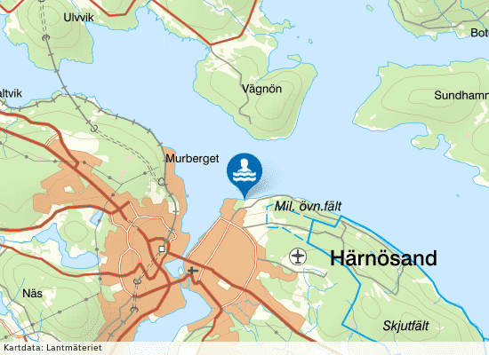 Sälstens bad på kartan