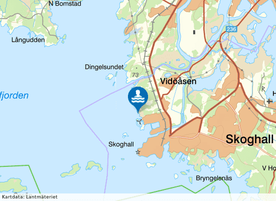 Platsmarkör 5 på kartan