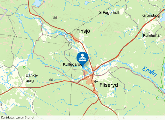 Fliseryd på kartan