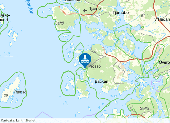 Rossö på kartan