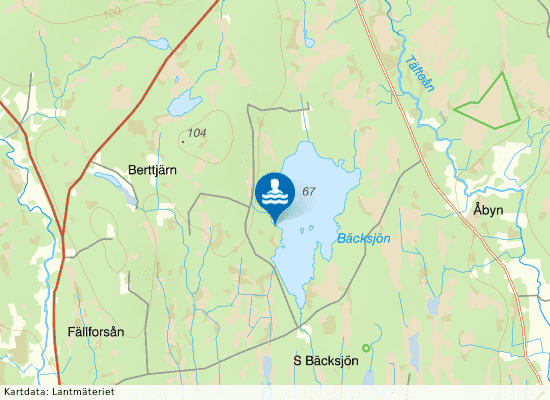 Dalesand på kartan