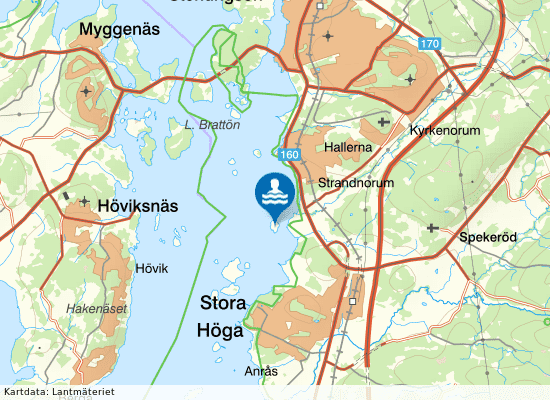 Norums Holme på kartan